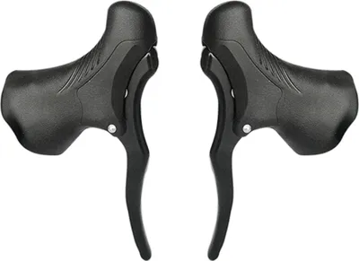 Produktbild von Leichte Aluminium Fahrradbremsgriff MTB Mountainbike Radfahren Bremshebel vorne und hinten Bremshebel Drop Lenker Set