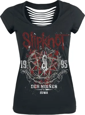 Produktbild von Slipknot T-Shirt Damen Iowa Star schwarz XL