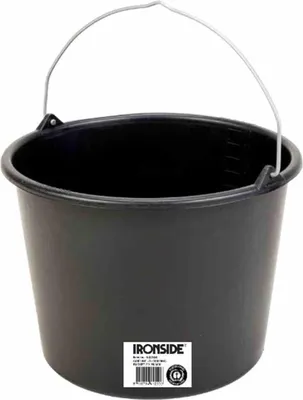 Produktbild von Baueimer 20 l schwarz mit Literskala
