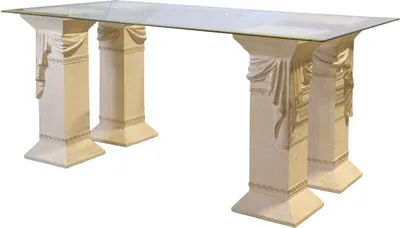 Produktbild von ANTIKES WOHNDESIGN Esstisch AWD-ET-018 B:180cm H:800cm