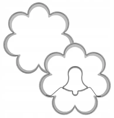 Produktbild von EkoForemki Blumen-Ausstecher 3,8 cm