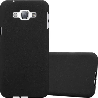 Produktbild von Cadorabo Schutzhülle für Samsung Galaxy A8 2015 Hülle in Schwarz Handyhülle TPU Etui Cover Case