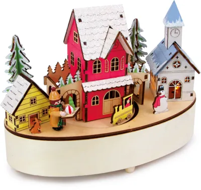 Immagine prodotto di Carillon e lampada di Natale Wintertime