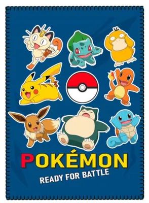 Immagine prodotto di Nintendo - Polarowy koc Pokemon - Oficjalny produkt premium do codziennego użytku