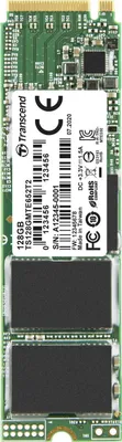 Immagine prodotto di Transcend MTE652T2 - SSD - 128 GB - interno - M.2 2280 - PCIe 3.0 x4 (NVMe)