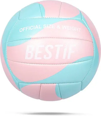 Productafbeelding van Volleybal Maat 5 voor Buiten en Binnen - Trainingsbal voor Kinderen en Volwassenen - Officiële Diameter 21 cm - Lichtgewicht 280 gram