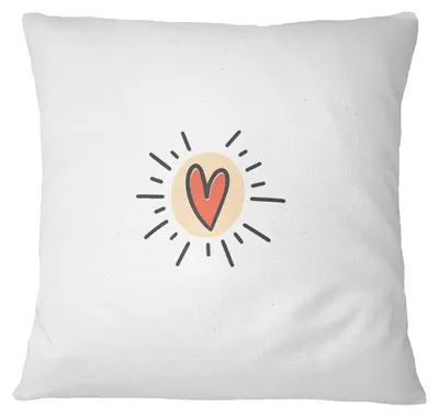 Kissenhülle 45x45 cm, Baumwolle, Zierkissenbezug für Sofa