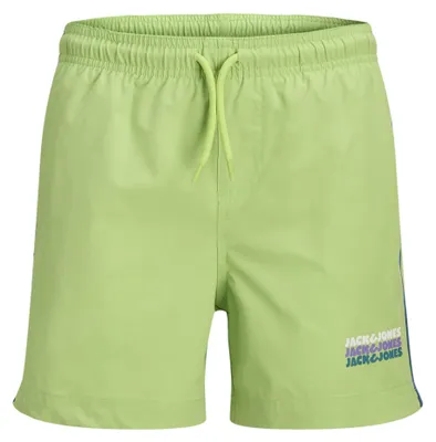 Productafbeelding van JACK & JONES Jpstmaui Sunrise Zwemshort voor kinderen met drievoudig logo