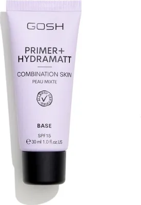 Produktbild von GOSH Primer+ 007 Hydramatt Gesichtsgrundierung SPF15, 30ml