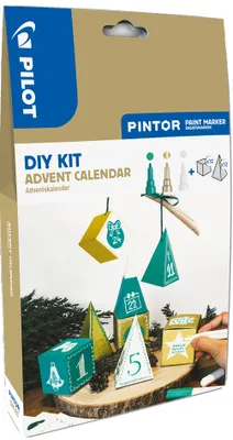 Immagine prodotto di PILOT 586104 Marcatore a pigmenti PILOT PINTOR Set fai da te "Calendario dell'avvento"
