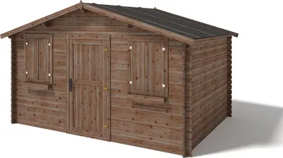 Produktbild von Gartenüberdachung Pireneus mit optionaler Veranda, 400 x 300 x 250 cm