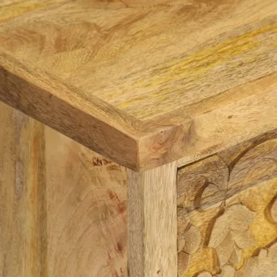 Zdjęcie produktu dla vidaXL Stolik nocny z litego drewna mango 40 x 30 x 50 cm