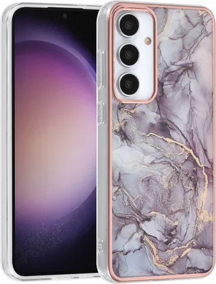 Produktbild von UNIQ Accessory Galaxy S24 Plus Backcover hoesje - Marble Grey