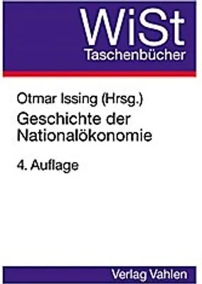 Produktbild von Geschichte der Nationalökonomie