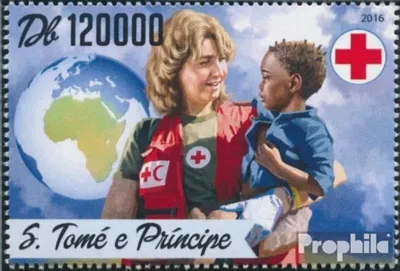 Produktbild von Briefmarken Sao Tome e Principe 2016 Mi 6965 (kompl. Ausgabe) postfrisch Rotes Kreuz
