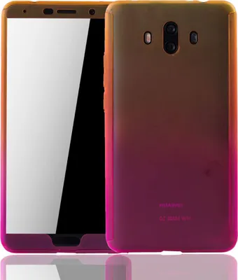 Produktbild von Handyhülle Schutzhülle für Huawei Mate 10 Full Case Cover Displayschutz 360 Pink