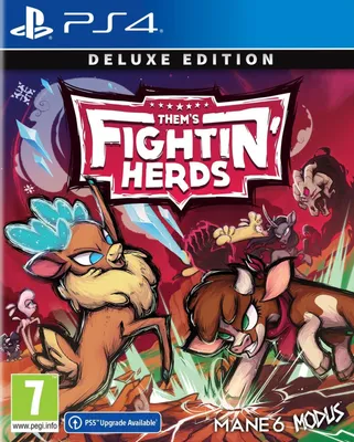 Produktbild von Playstation Games Them´s Fightin´ Herds Deluxe Edition PAL PAL