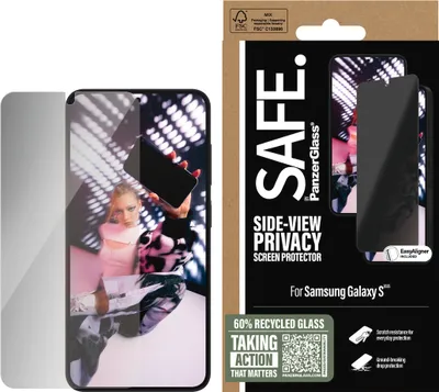 Image de PanzerGlass SAFE. by ® Privacy Screen Protector Samsung Galaxy S25 | S24 | Ultra-Wide Fit