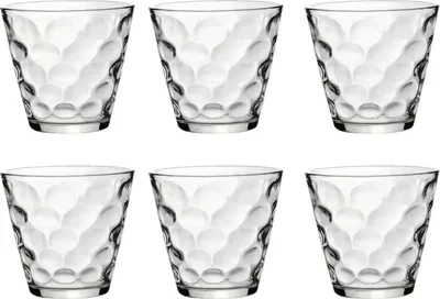Produktbild von 6er Trinkgläser Set Wassergläser Retro Vintage 270 ml Gläser