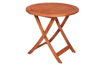 Produktbild von Merxx Gartentisch, klappbar, Ø 80 cm - Eukalyptus