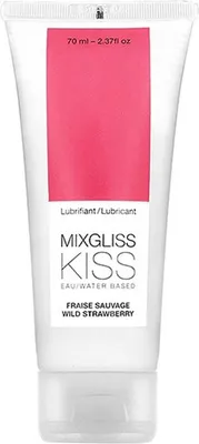 Produktbild von Mixgliss - Wasserbasiertes Schmiermittel Erdbeergeschmack 70 Ml