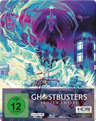 Produktbild von 4K Ultra HD Blu-ray Ghostbusters: Frozen Empire - Steelbook A (4K Ultra HD+Blu-ray)