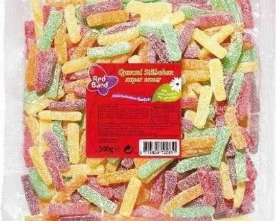 Produktbild von Red Band Gummistäbchen super sauer 500 g