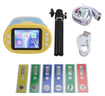 Obrázek produktu pro Digitální mikroskop s fotoaparátem, dalekohled, HD 1080p, 8násobný optický zoom, 1000násobné zvětšení, 2,0palcový IPS displej, 6 LED diod, včetně stativu a ruční rukojeti,
