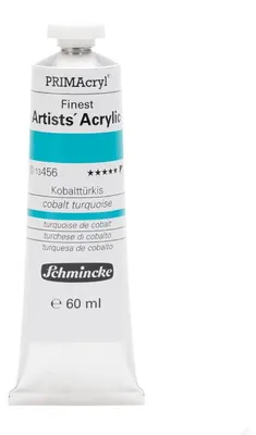Produktbild von Schmincke PRIMAcryl Professional Acrylfarbe 60 ml - 456 Kobalttürkis