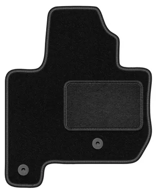 Produktbild von Fahrermatte Velours für Kia Soul EV 2013-2019 (Schrägheck) – 1-tlg, Schwarz, passgenau – Wielganizator LUX