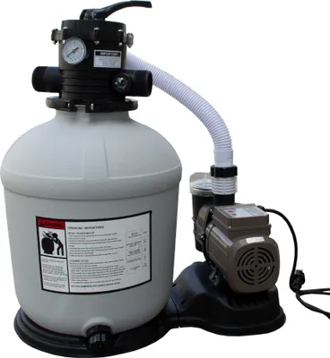 Produktbild von OK-Living Sandfilteranlage , 13.200 Liter/Stunde, Grau