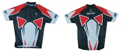Image de Maillot de cyclisme Sulov®, taille rouge