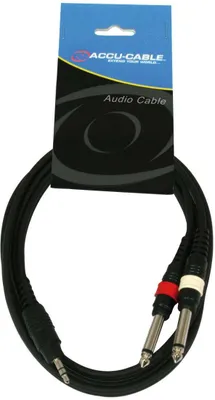 Zdjęcie produktu dla ADJ AC-J3S-2J6M 1,5 m Kabel audio