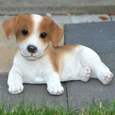 Image de Figurine décorative de jardin Jack Russel
