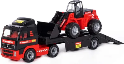 Obrázek produktu pro Mammoet Toys Nákladní auto Volvo s přívěsem a lopatou
