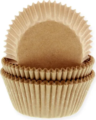 Produktbild von 50 Muffinförmchen Natur (ungebleicht)