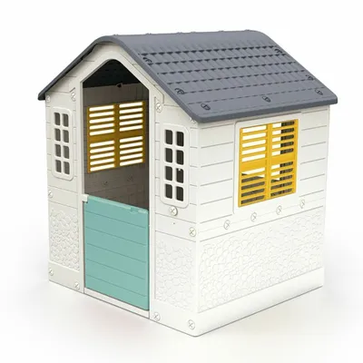 Produktbild von Dolu 3311 Speelhuis Wit/Blauw/Geel