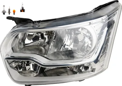 Produktbild von Scheinwerfer passend für Ford Transit 13 08/13- links + Leuchtmittel 1877021 1815688 1817483 1819822 1830353 1872345 BK3113D153BF Johns