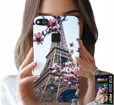Image de Étui Pour Huawei P10 Lite - Paris Tour Eiffel Belles Places Dos