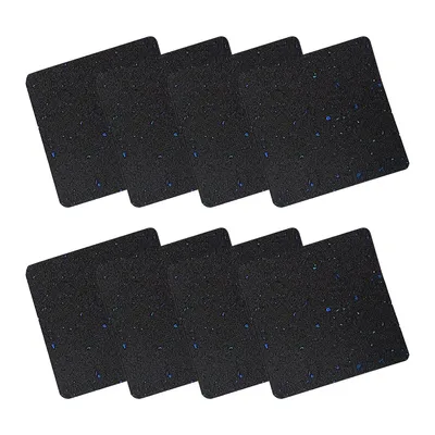 Produktbild von Antivibrationsmatte 8 Stück,Waschmaschinenunterlage und Gummipads, Antirutsch Schallschutz 9x9x1,5cm Antivibrationspads