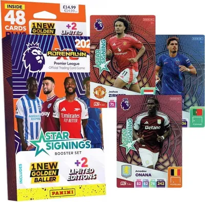 Produktbild von Panini football cards Premier League 2025 Star Signings