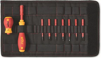 Image de Jeu de tournevis et embouts slimVario WIHA - 9 pièces - 41232