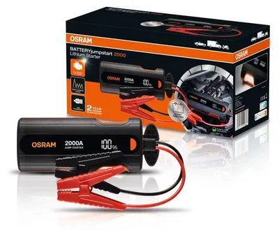 Zdjęcie produktu dla Akumulator rozruchowy samochodowy BATTERYjumpstart 2000 Osram OJS040