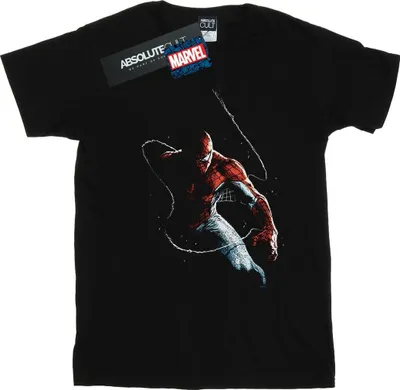Image de Marvel - T-shirt pour homme BI42988 (5XL) (Noir)