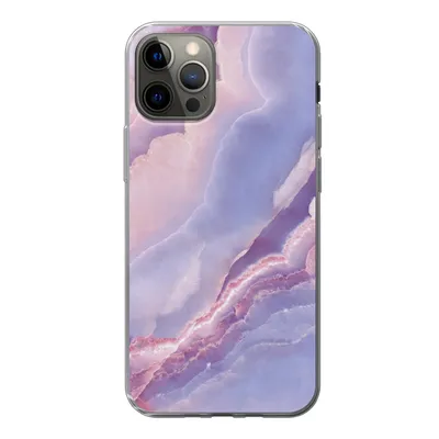 Produktbild von MuchoWow® Handyhülle Schutzhülle Hülle für iPhone 13 Pro Kalkstein - Naturstein - Mineralien Silikon Softcase Handy Hülle - Handy-Tasche