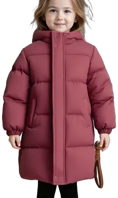 Productafbeelding van Currero Winterjas Meisjes Bordeauxrood 4-5Y