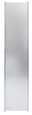 Produktbild von T-Profilrahmen 2500x300 mm mit - Vollblechseitenwand montiert