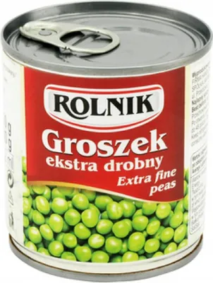 Obrázek produktu pro Konzervovaný hrášek extra jemný 200 g