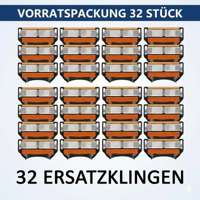 Obrázek produktu pro Sada náhradních čepelí Raptor 32, 6 vrstev nerezové oceli, vhodná pro držák Fusion 5