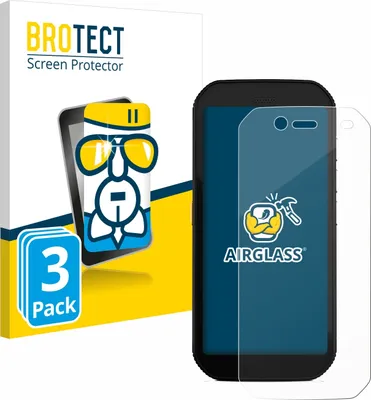 Produktbild von 3x BROTECT Schutzglas für Caterpillar Cat S42 H+ Schutzfolie Panzer Folie Glas Display Schutz klar
